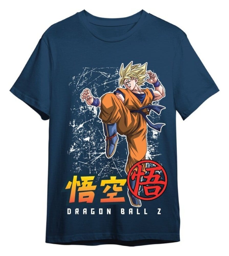 Dragon Ball Z T-Shirt Goku Super Saiyan Denim Size XXL