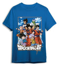 Dragon Ball Super T-Shirt Characters Navy Size M