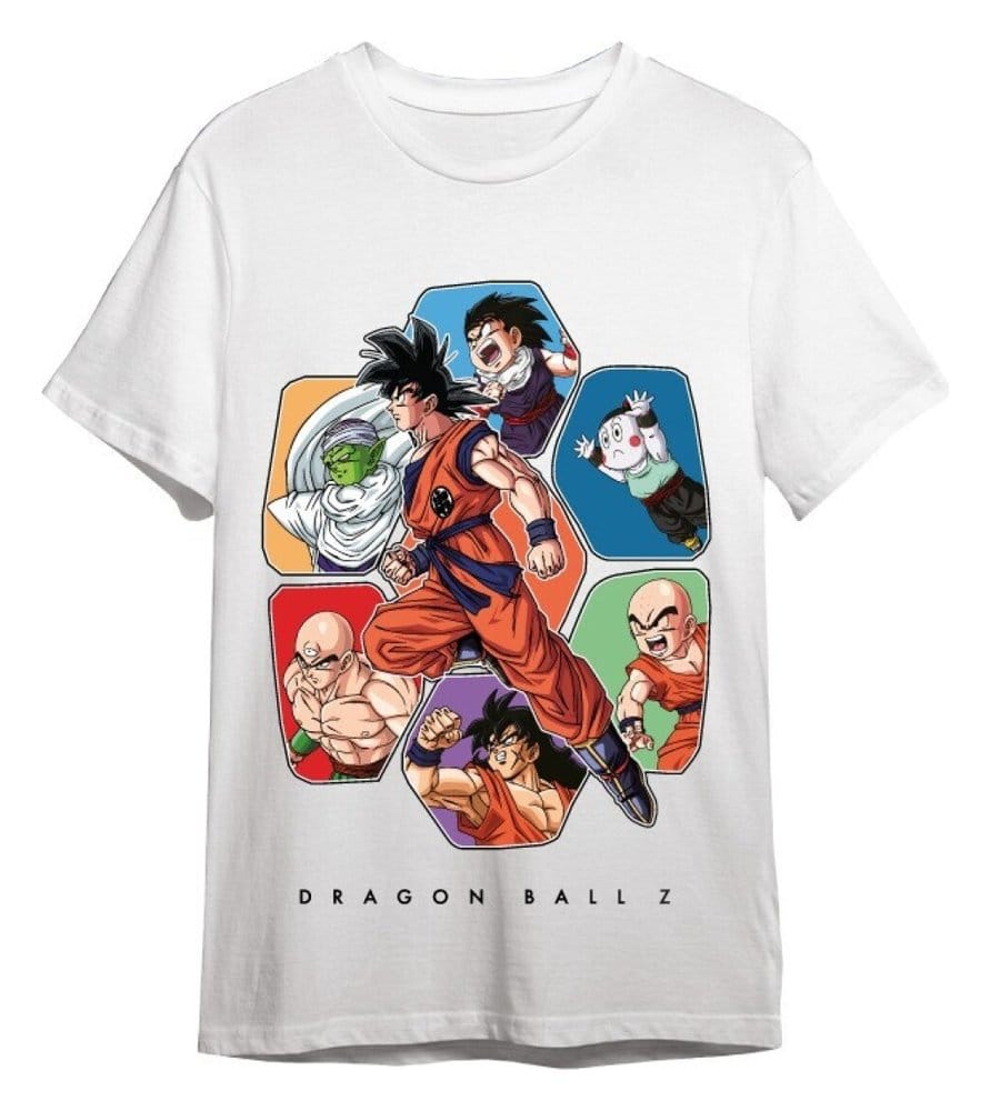 Dragon Ball T-Shirt Friends White Size L