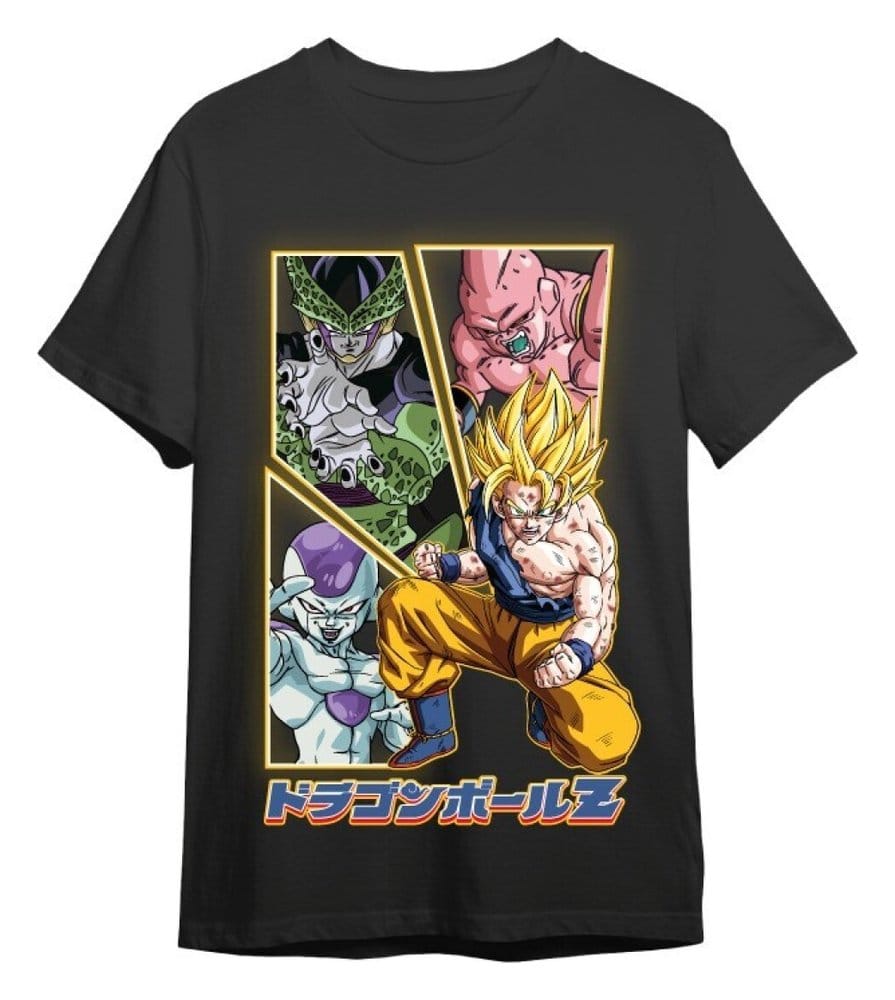 Dragon Ball Z T-Shirt Villains & Goku Black Size XXL