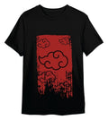 Naruto Shippuden T-Shirt Akatsuki Black Size L