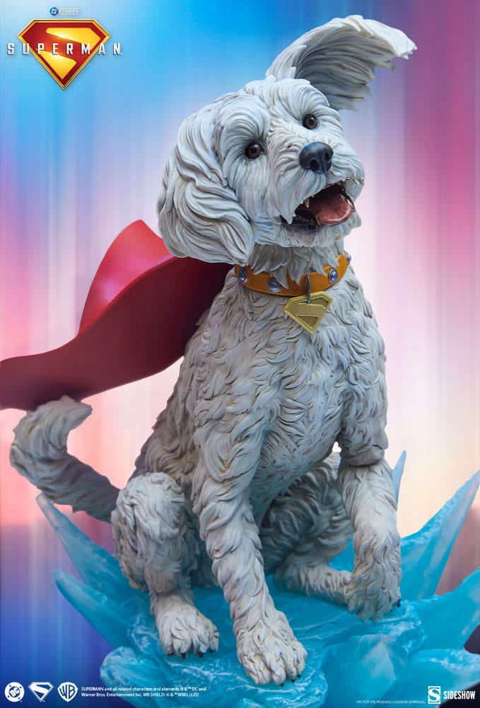 Superman (2025) Premium Format Statues Superman 61 cm & Krypto 23 cm Bundle (2)