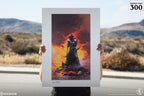 Frank Frazetta Fine Art Print Death Dealer III (Revised) Rainbow Lava Holofoil 41 x 61 cm - unframed