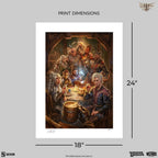 Baldur's Gate III Fine Art Print The Elfsong Tavern 61 x 46 cm - unframed