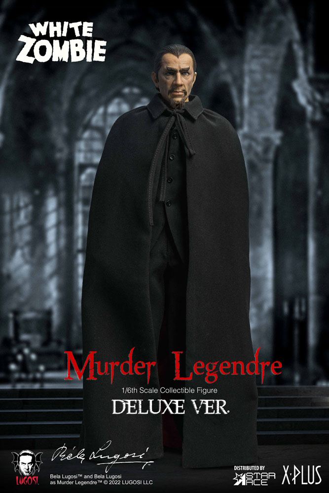 The White Zombie My Favourite Movie Action Figure 1/6 Murder Legendre (Bela Lugosi) Deluxe Ver. 30 cm