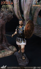 Ray Harryhausen Painted Statue Hydra with Jason Warrior Resin Statue 30 cm