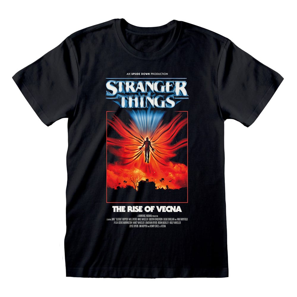 Stranger Things T-Shirt Rise Of Vecna Poster Size XL