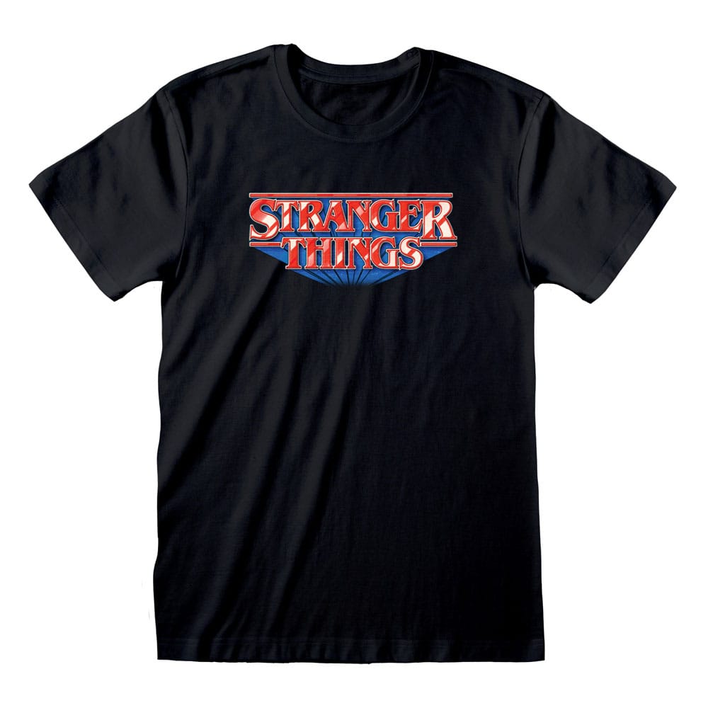 Stranger Things T-Shirt Retro Logo Size M