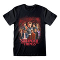 Stranger Things T-Shirt Group of all Characters Size S