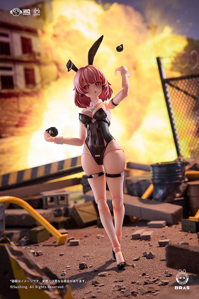 Bunny Rapid Action Squad Action Figure 1/12 Commando Belka 16 cm