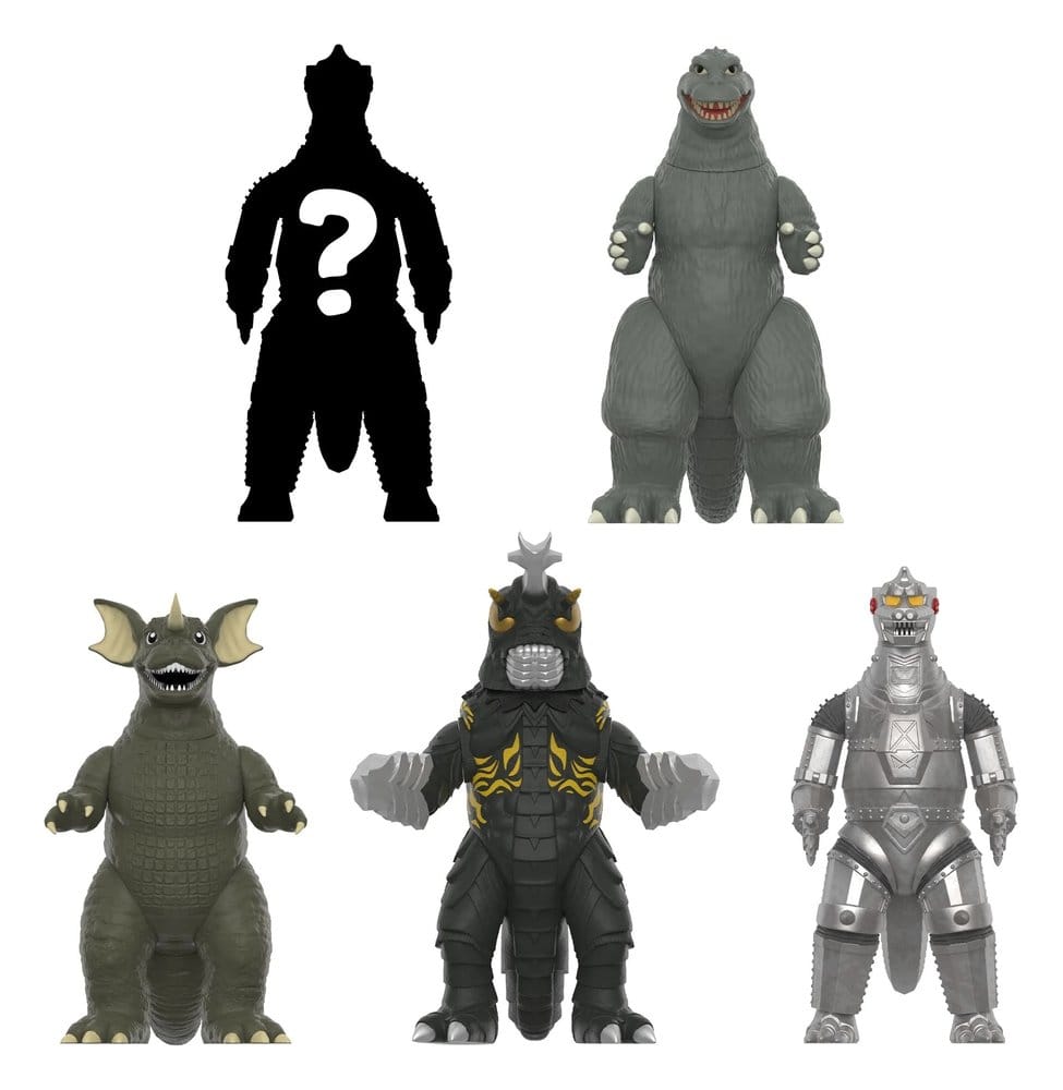 Godzilla Toho (Monster Island) Action Figure Blind Box Wave 7 Display (12)