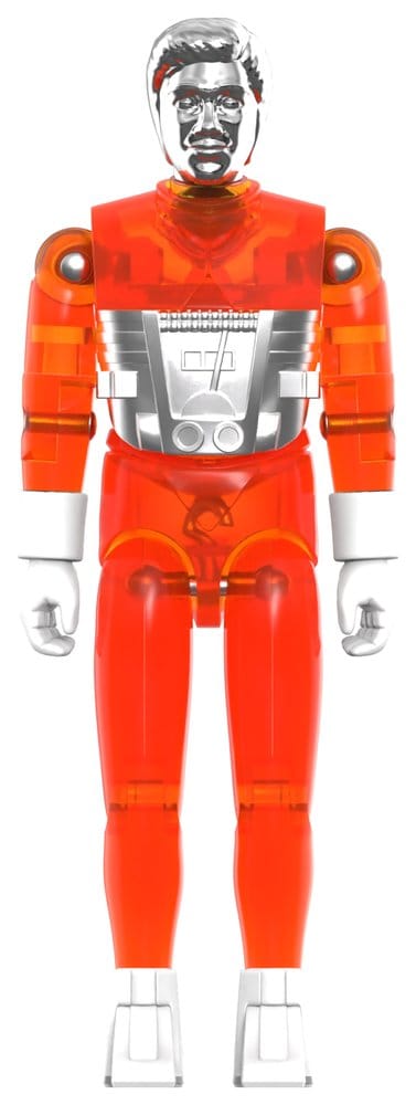 Micronauts ReAction+ Action Figure Wave 04 Time Traveler (Translucent Orange)