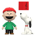 Peanuts ReAction Action Figures 2-Pack Brown and Snoopy (Caroling) 10 cm