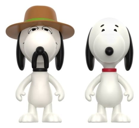 Peanuts ReAction Action Figures 2-Pack Snoopy & Spike 10 cm