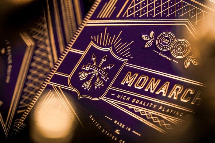 Theory 11 Playing Cards Monarch Purple