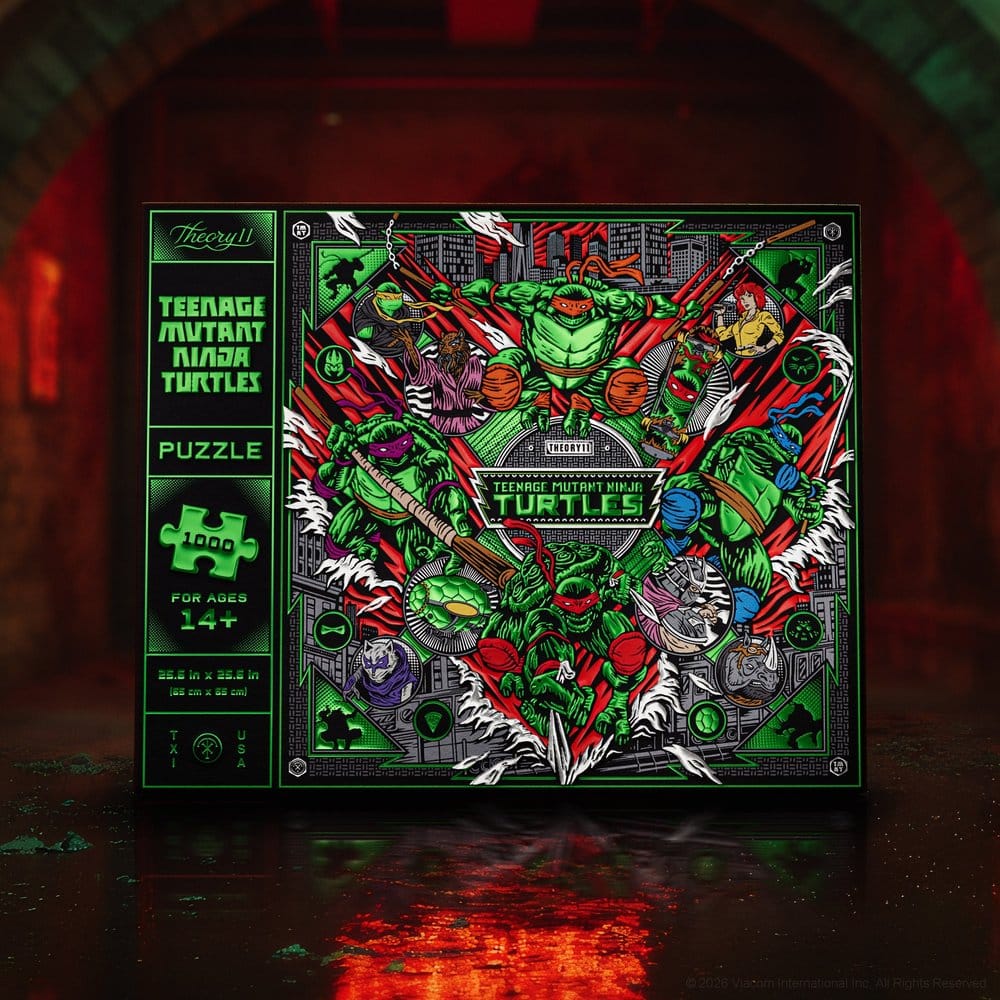 Teenage Mutant Ninja Turtles multi-dimensional puzzle (1000 pieces)