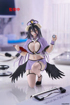 Overlord PVC Figure Desktop Cute Albedo (Nurse Ver.) Renewal 13 cm