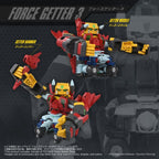Getter Robo Toyrise Action Figure Force Getter Robo 27 cm