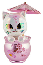 Cherry Blossom Cats Window Box Figure Kitty Special Edition