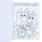 Bluey Colouring Book A4 & Sticker Set