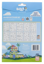 Bluey Sticker Colouring Set