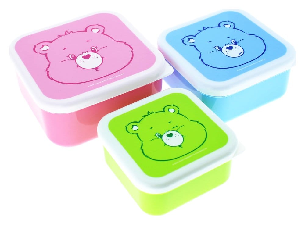 Care Bears Snack Box Set of 3