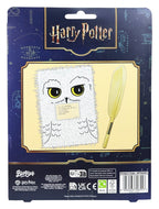 Harry Potter Plush Notebook Set with Pen Hedwig Magical Locations