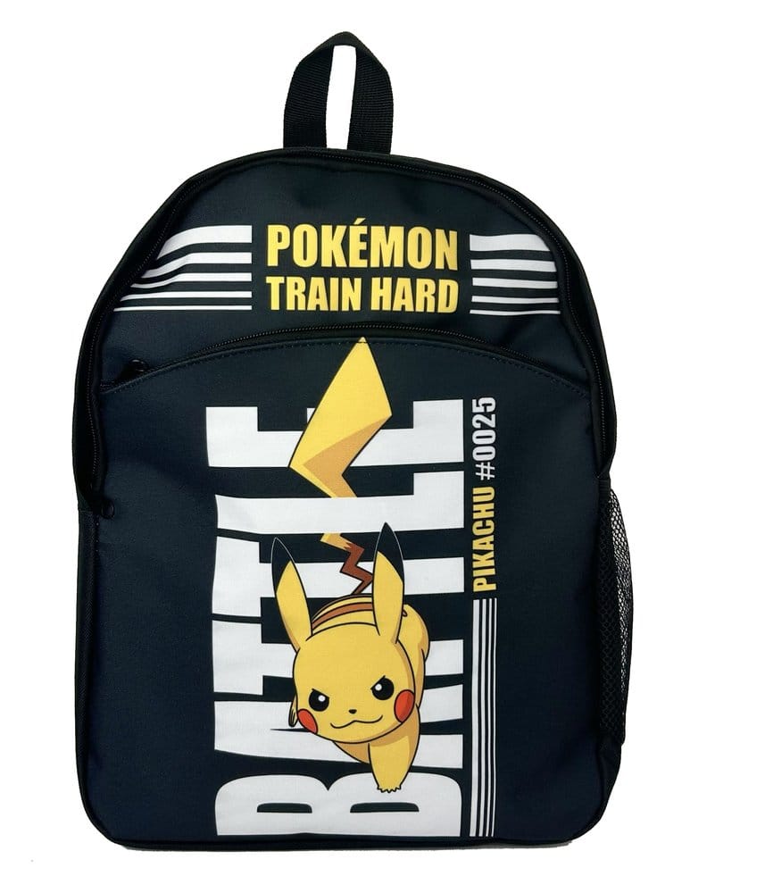 Pokémon Backpack Pokémon Train Hard Black