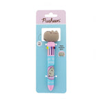 Pusheen Multi Colour Pen Spinny By The Pool Blue