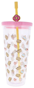 Pusheen Tumbler with Straw 700 ml