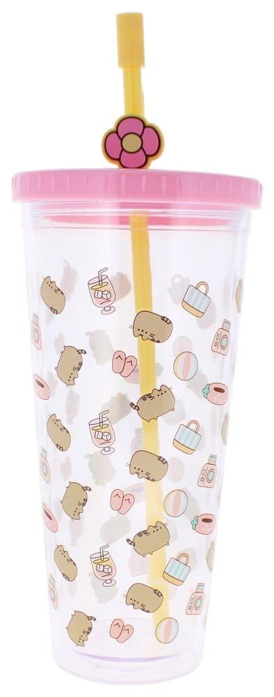 Pusheen Tumbler with Straw 700 ml