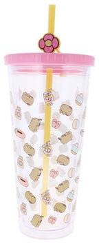 Pusheen Tumbler with Straw 700 ml