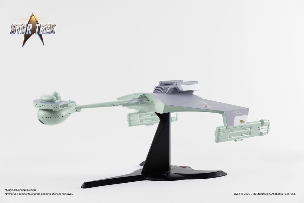 Star Trek TOS DieCast Replica 1/350 Klingon D7 Battle Cruiser Original Concept Design heo EU Exclusive 66 cm