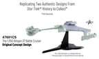 Star Trek TOS DieCast Replica 1/350 Klingon D7 Battle Cruiser Original Concept Design heo EU Exclusive 66 cm