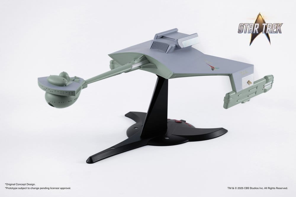 Star Trek TOS DieCast Replica 1/350 Klingon D7 Battle Cruiser Original Concept Design heo EU Exclusive 66 cm