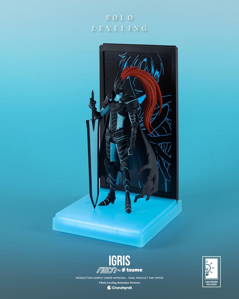 Solo Leveling Neon Figure 1/9 Igris 20 cm