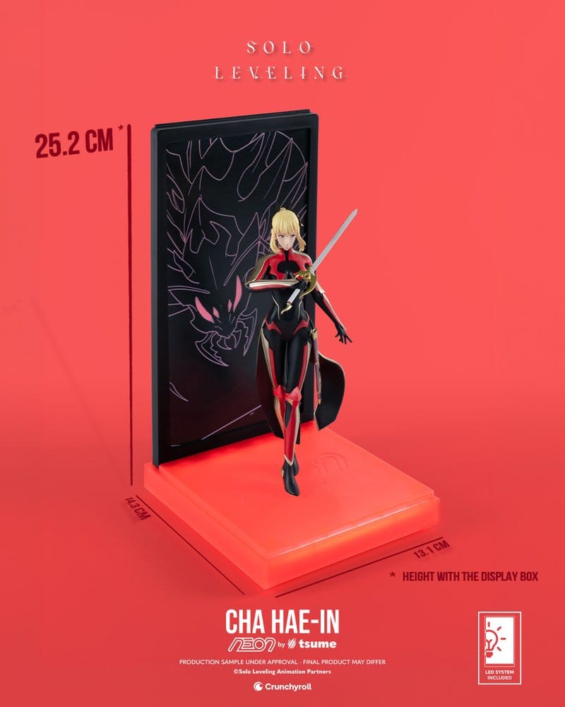 Solo Leveling Neon Figure 1/9 Cha Hae-In 20 cm