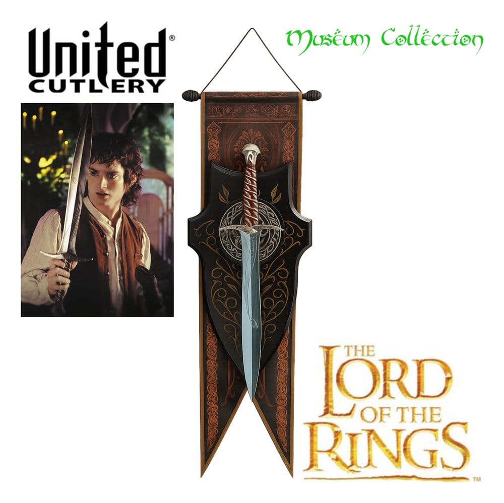 Lord of the Rings Museum Collection Replica Sting Sword (Blue Blade)