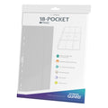 Ultimate Guard 18-Pocket Pages Side-Loading (10) - White
