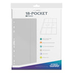 Ultimate Guard 18-Pocket Pages Side-Loading (10) - White