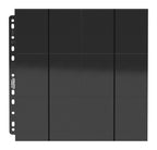 Ultimate Guard 24-Pocket QuadRow Pages Side-Loading (10) - Black