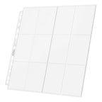 Ultimate Guard 24-Pocket QuadRow Pages Side-Loading (10) - Transparent