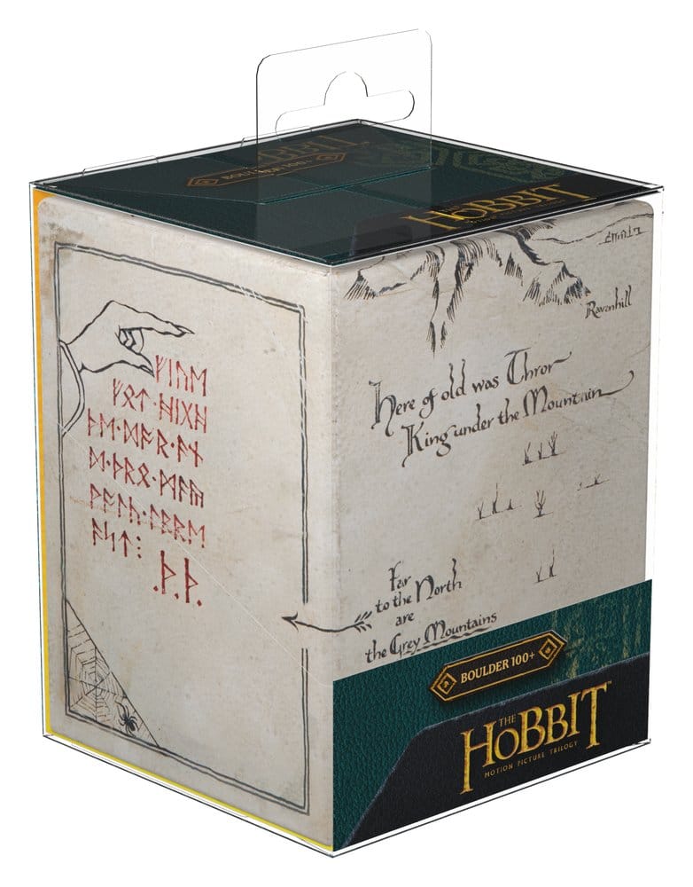 Ultimate Guard RTE Boulder 100+ The Hobbit™- Thrór's Map (Glow in the Dark)
