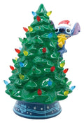 Disney Ceramic Christmas Tree with Lights Stitch 30 cm