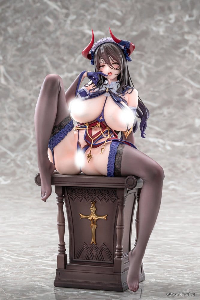 Original Character PVC Figure 1/6 Seishori Sister "Petronille" Succubus Outfit Ver. illustration by Ogre Deluxe Edition 25 cm