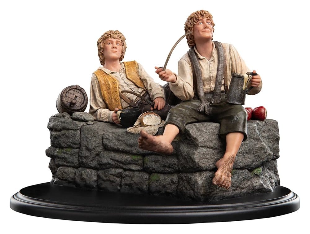 The Lord of the Rings Mini Statue Merry and Pippin 12 cm