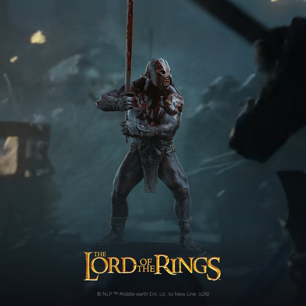 The Lord of the Rings Mini Statue Uruk-hai Berserker 24 cm