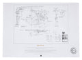 The Lord of the Rings Blueprint Art Print Bag End 59 x 42 cm