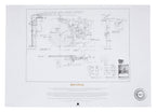 The Lord of the Rings Blueprint Art Print Bag End 59 x 42 cm