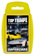 Super Cars Card Game Top Trumps *German Version*